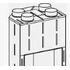 Топка Астов (Astov) ПС 8057, Кожух для распределения горячего воздуха: Кожух для распределения горячего воздуха